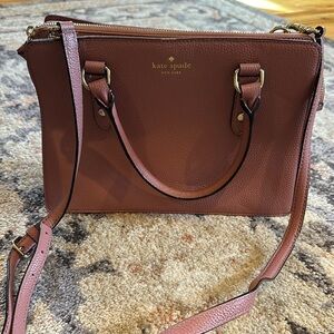 Kate Spade Brown Leather Handbag